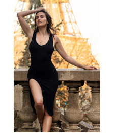 Robe noire Anastasia - LDC01BLK